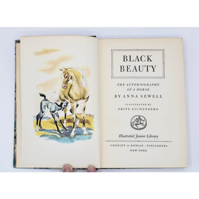1940s Vintage Black Beauty Book With Illustrations For Sale - Image 11 of 13
