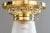 Historistic Brass Ceiling Lamp with Cut Glass Shade, Vienna, Austria, 1890s For Sale - Image 6 of 18