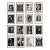 Set of 16 – "Picasso's Female Heads" | Framed Black & White Gallery Wall Collection After Pablo Picasso For Sale