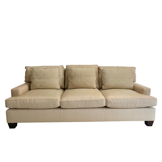 Baker Loose Back Sofa by Barbara Barry No.BAA6400S For Sale - Image 10 of 14