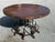 Hammered Copper Dining Table, Wrought Iron Table Base For Sale - Image 4 of 10