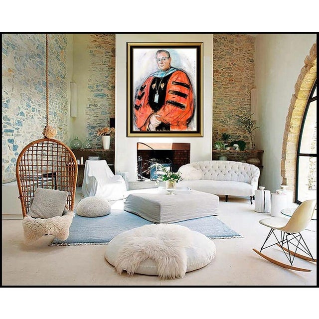 Message us to inquire about custom framing options! (Included for free with every purchase) The artwork here, "Deacon of...