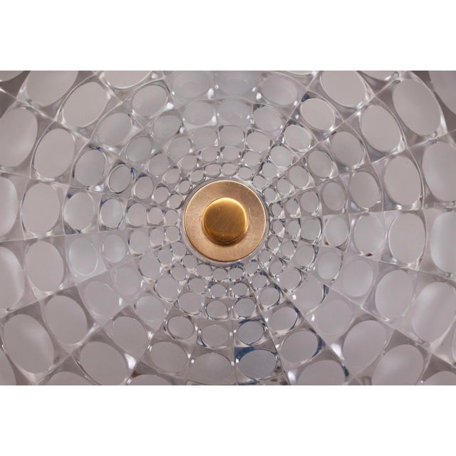 Metal Kinetic Ceiling Light, 1970s For Sale - Image 7 of 12