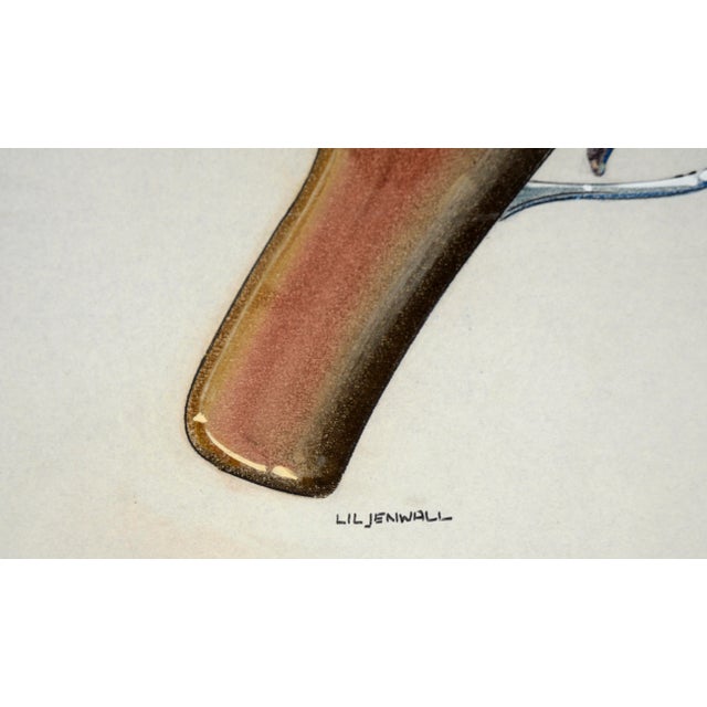 Paper Hahn Air Pistol Design Drawings Pencil - Ink on Paper Designer Hp35 Calculator by Edward T. Liljenwall For Sale - Image 7 of 9