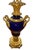 Pair of French Bronze & Deep Cobalt Porcelain Candelabras. 19th Century. For Sale In Los Angeles - Image 6 of 8