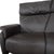 Trapez 3-Seater Sofa in Grey Leather from Himolla For Sale - Image 9 of 18
