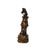 1990s 7" Small Brown UpRearing Spirited Details Motifs Wood Horse Figure For Sale - Image 5 of 9