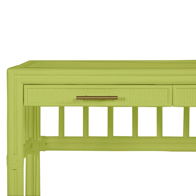 David Francis David Francis Furniture for Chairish Colony Desk, Parakeet For Sale - Image 4 of 4