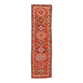 Mid 20th Century Vintage Herki Runner For Sale