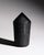 Postmodern Black Textured Art Glass Vase by Claus Josef Riedel for Riedel, Austria, 1980s For Sale - Image 3 of 10