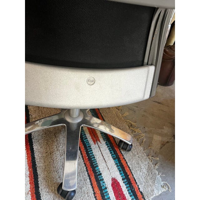 Metal Vintage Knoll Life Swivel Office Chair For Sale - Image 7 of 8