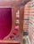 Vintage Victorian-Style Wine Red Velvet Loveseat For Sale - Image 14 of 17