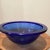 Arts & Crafts Late 20th Century Cobalt Blue Translucent Bowl For Sale - Image 3 of 13