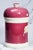 19th Century Antique Pink White Victorian Apothecary Jar With Lid For Sale - Image 10 of 13