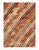 The rug is mostly see the corrasion of the dark brown, tell you the rug is from the 19 ct. This rug is with wool flat...