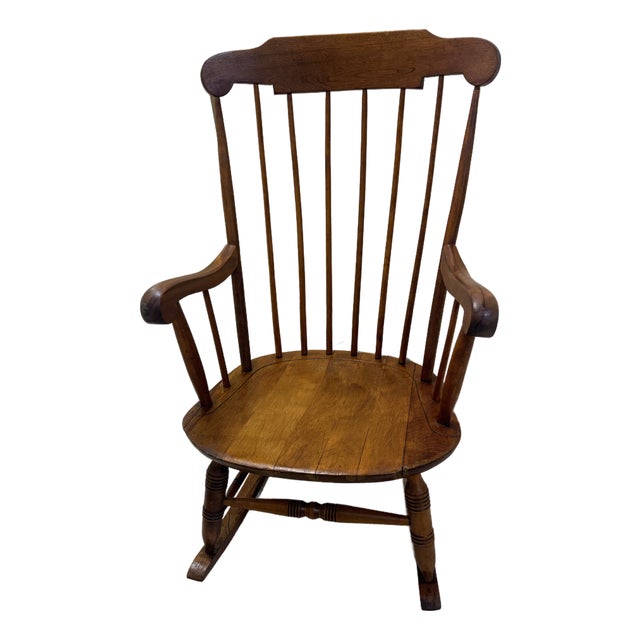 Nichols and Stone Vintage Rocker For Sale