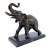 Bronze Elephant on Marble Base For Sale