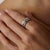 This Tiffany & Co. diamond band ring is a sophisticated vintage jewel from the 2000’s, crafted in platinum with a...
