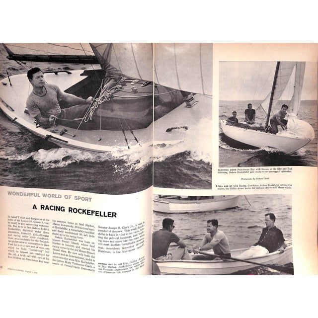 White Nantucket Summer Life on a Famous Island X Sports Illustrated August 4, 1958 For Sale - Image 8 of 9