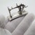 Charming vintage miniature sewing machine, handcrafted in genuine Continental Silver (800/000) in Arezzo between the 1970s...