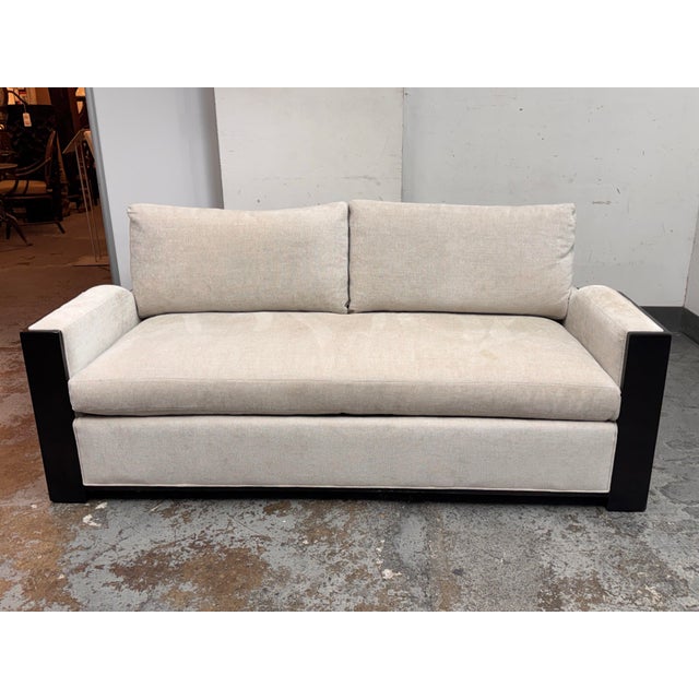 Design Plus Gallery presents an Eldorado Sofa by Michael Berman Modern for Kravet Furniture. This sofa pairs a streamlined...