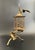 Vintage Brass Tree Branch Sculptural Centerpiece With Birds and Birdcage For Sale - Image 4 of 18