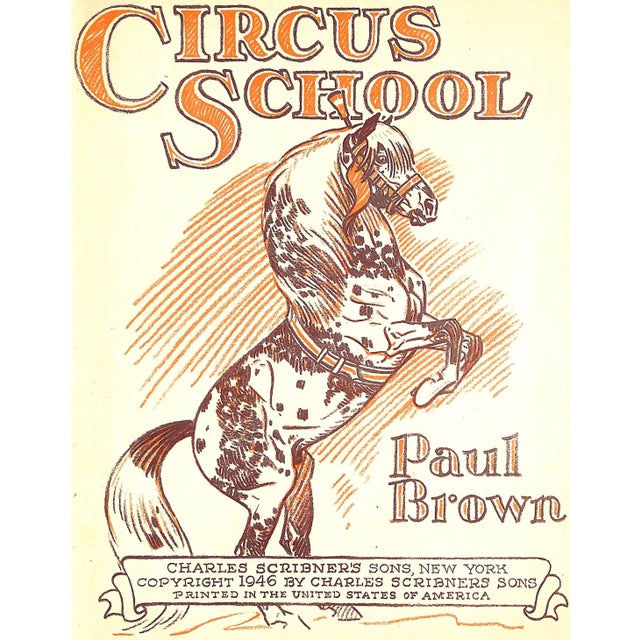 "Circus School" Book 1946 Brown, Paul For Sale - Image 9 of 11