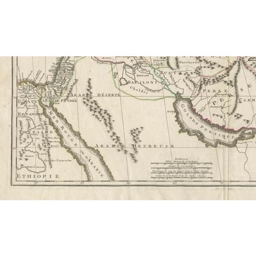 Antique Map of the Middle East, 1795 For Sale - Image 6 of 11