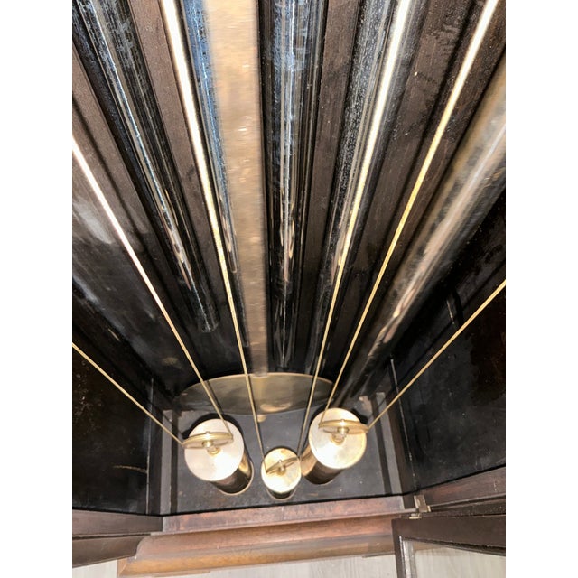 1915 Herschede Hall Walnut Grandfather Tall Clock 5 Chimes For Sale - Image 9 of 10