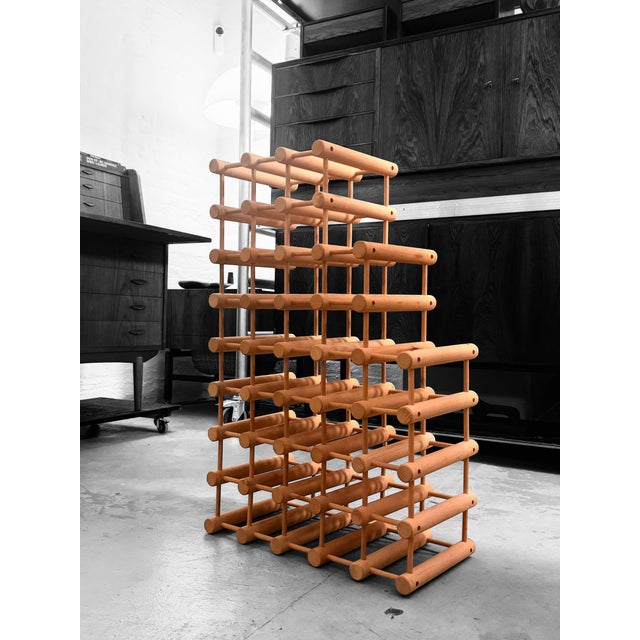 Danish Wine Rack by Richard Nissen for Nissen Langå, 1960s For Sale - Image 6 of 7