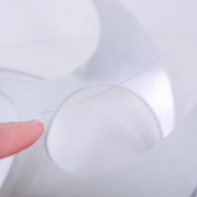 Aluminum Propeller Coffee Table attributed to Knut Hesterberg for Ronald Schmitt For Sale - Image 10 of 13