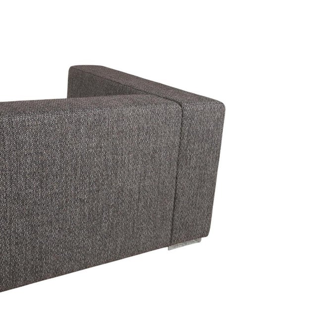Cenova Fabric Corner Sofa in Grey by BoConcept For Sale - Image 5 of 15