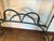 Antique French Art Nouveau (Circa 1895-1910)Wrought Iron Hall Console With Mirror Attributed to Edgar Brandt For Sale - Image 11 of 12