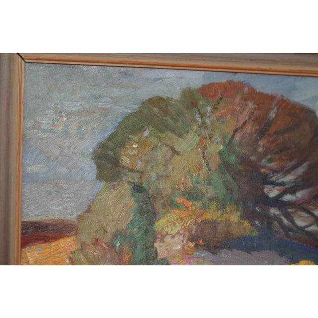 Gote Rex, Late Summer Norway, 1948, Oil on Canvas, Framed For Sale - Image 16 of 18