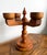 Vintage Swedish Wooden Candelabra by Stig Johnsson of Smalandsslojd For Sale - Image 4 of 7