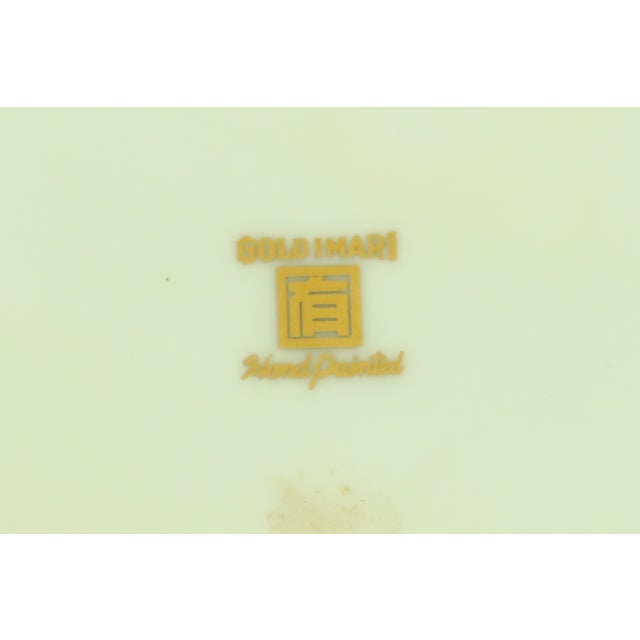 Hand Painted Gold Imari Covered Bowl Chairish