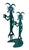 Vintage Southwest Large Figural Metal Art Candle Holders For Sale In Miami - Image 6 of 6