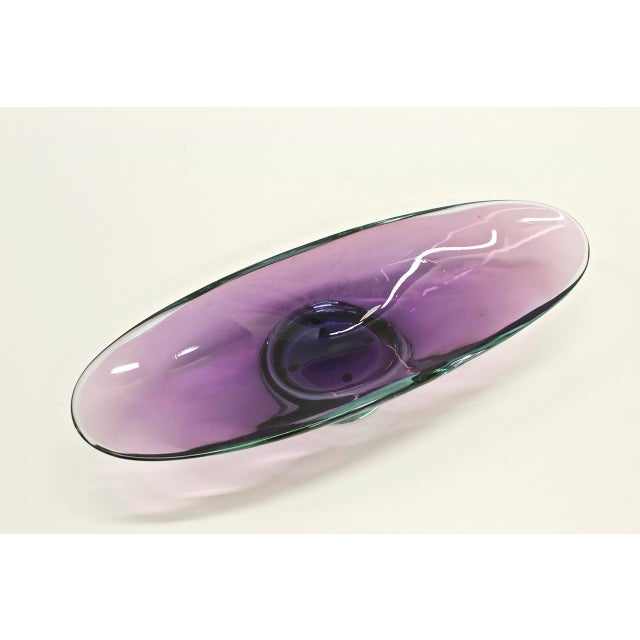 Sommerso Centerpiece by Seguso Vetri d'Arte, 1962 For Sale - Image 6 of 8