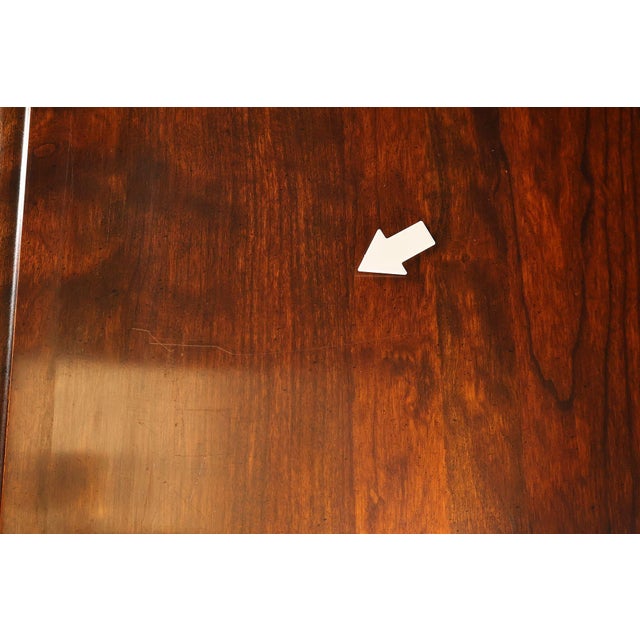 Crescent Traditional Solid Cherry Buffet Sideboard For Sale - Image 10 of 13