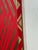 2020s Abstract Geometric Mid-Century Modern Op Art Painting on Canvas “Gold Royal Red” For Sale - Image 5 of 6