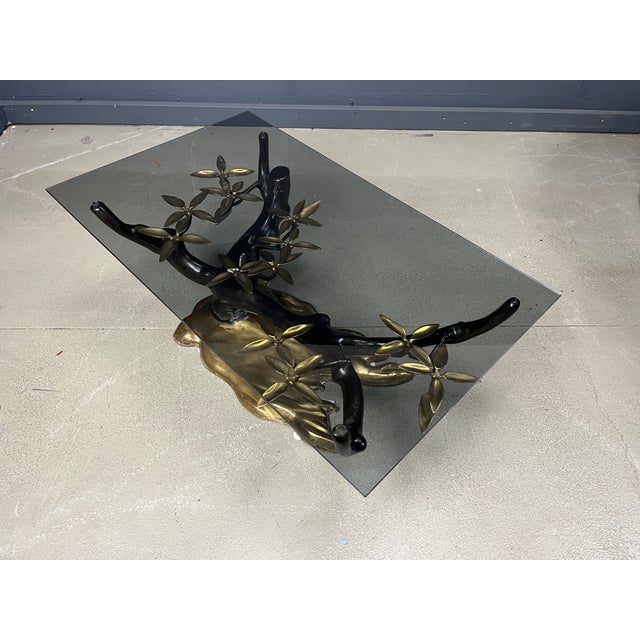 Bronze Bonsai Coffee Table by Willy Daro, 1970s For Sale - Image 14 of 15