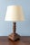 18th Century French Turned Wood Candlestick Table Lamp For Sale - Image 4 of 11