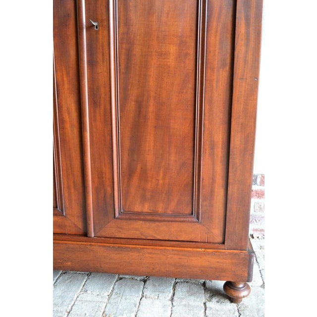 Antique Mahogany Girls Wardrobe For Sale - Image 6 of 10