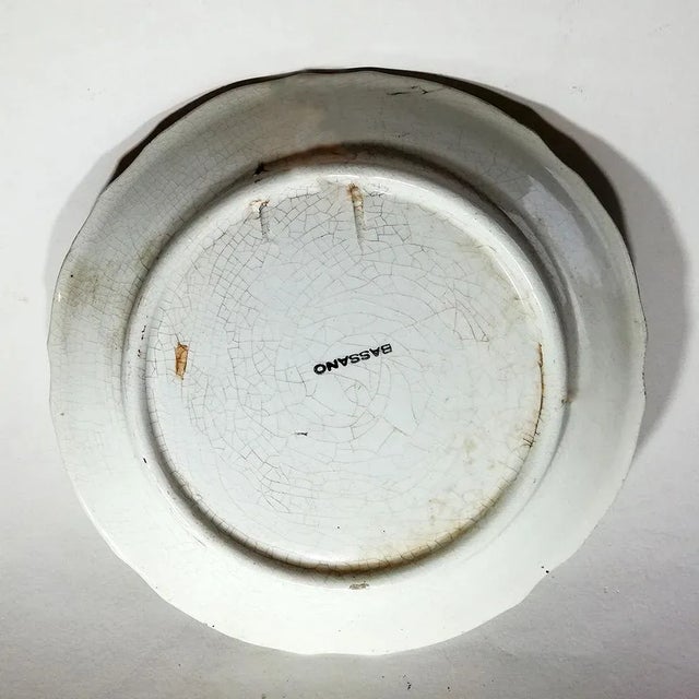 Dishes from Ceramica Bassano, 1960s, Set of 6 For Sale - Image 4 of 15