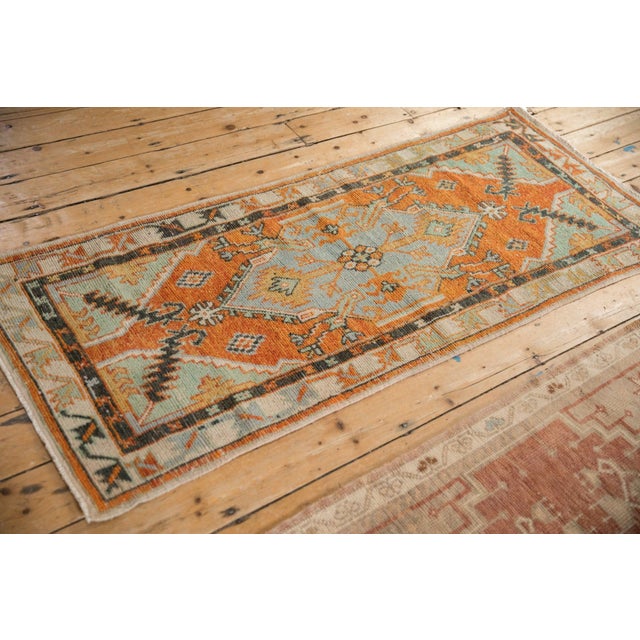 Vintage Distressed Oushak Rug Runner - 2'7" x 6' For Sale - Image 9 of 10