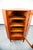 Mid Century Danish Modern Corner Cabinet Teak Wood Bar Denmark Drawers Glass MCM For Sale - Image 4 of 11