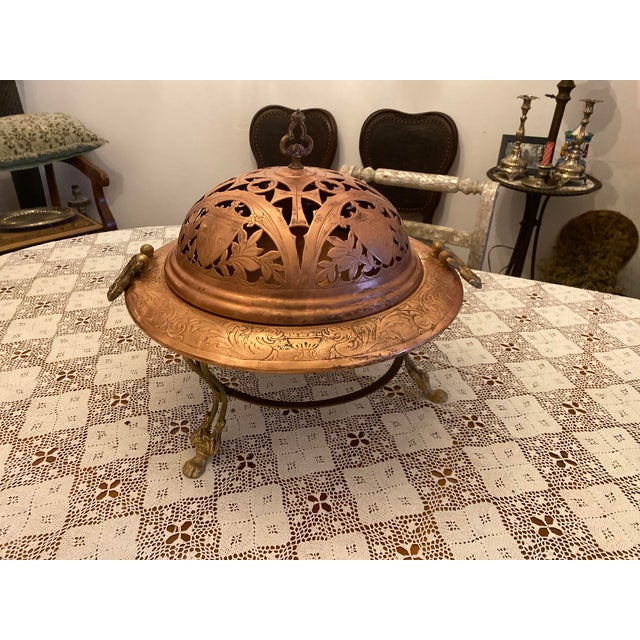 Vintage Copper Brazier, 1890s, Set of 3 For Sale - Image 13 of 18