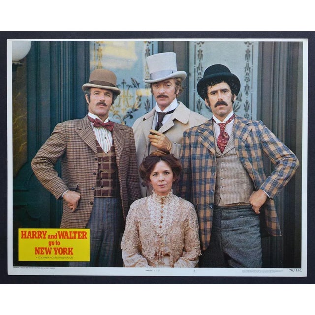 Original american lobby card of the movie "harry and walter go to new york“ usa 1976 director: mark rydell, actors/stars:...
