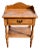 Heywood Wakefield Maple Table Vintage Americana 1 Drawer Side Nightstand Gallery For Sale