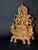 Late 20th Century Gilt Bronze Tibetan Buddha Under Bodhi Tree For Sale - Image 5 of 16